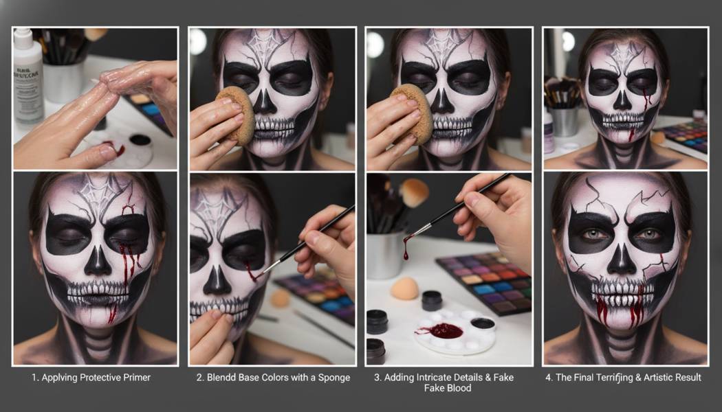 Dịch Vụ Vẽ Mặt Halloween Tại Bình Phước. Ảnh 4